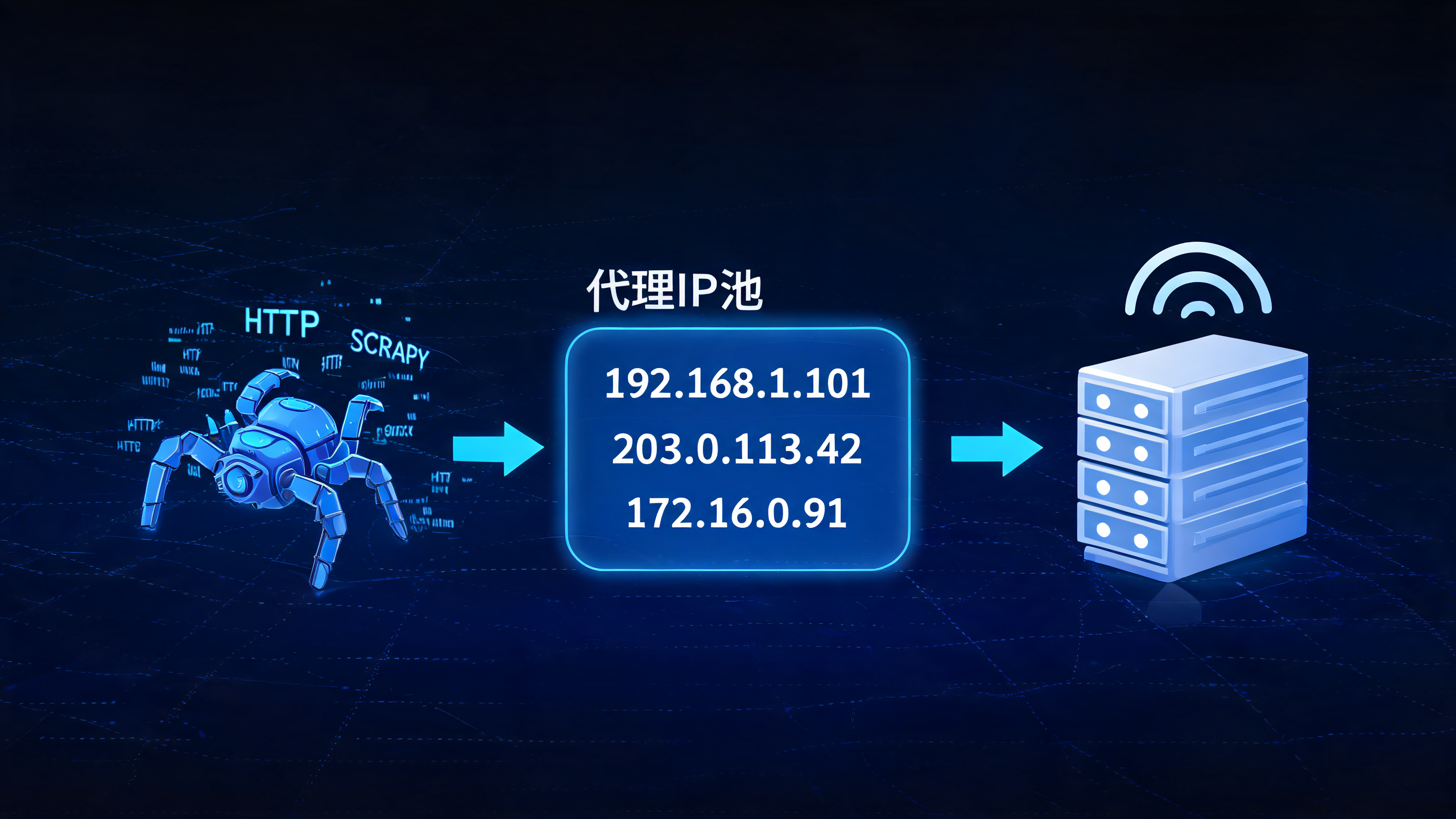 爬虫怎么搭配动态代理IP实现自动换地址